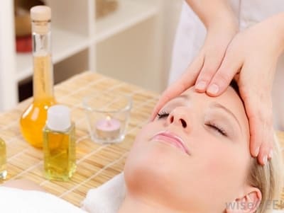 Facial massage correctly