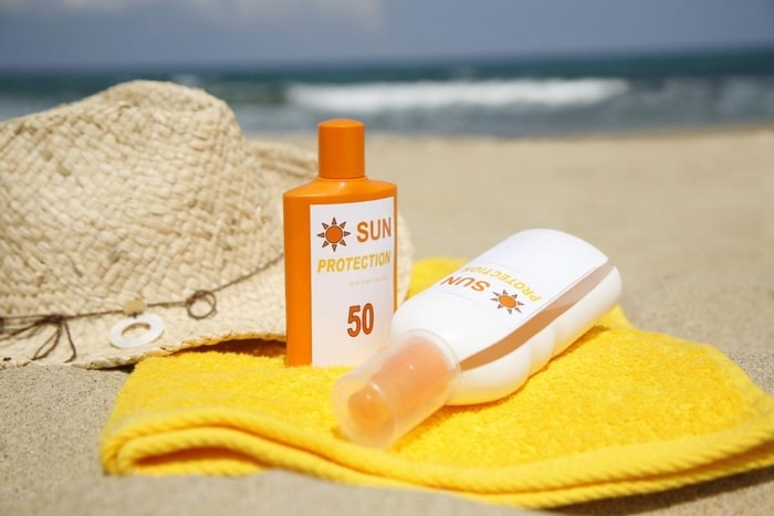 Sunscreen with spf protection