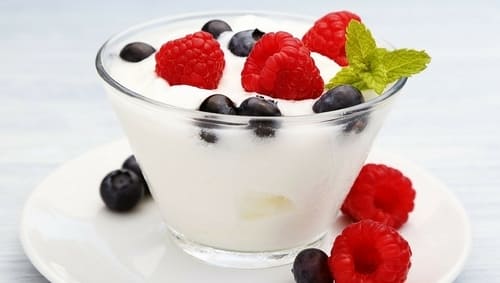 natural yogurt