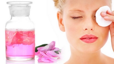 buy rose water in a pharmacy and use for the eyes