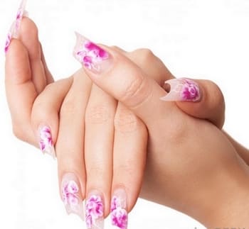 silk nail extension