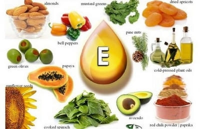 Продукты содержащие витамин Е таблица